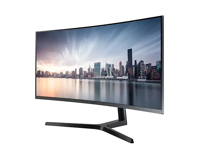 Samsung 34CH890 ultra-wide curved monitor WQHD display
